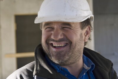 Foto von Bauarbeiter