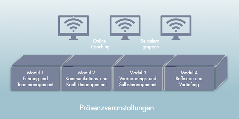 Module des Führungskräfteentwicklungsprogramms
